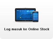 Log masuk ke Online Stock